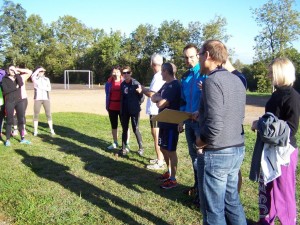 Les responsables de l'association